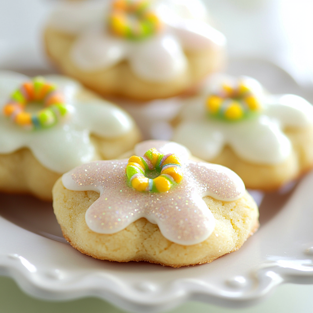 Easter Blossom Cookies in Bloom