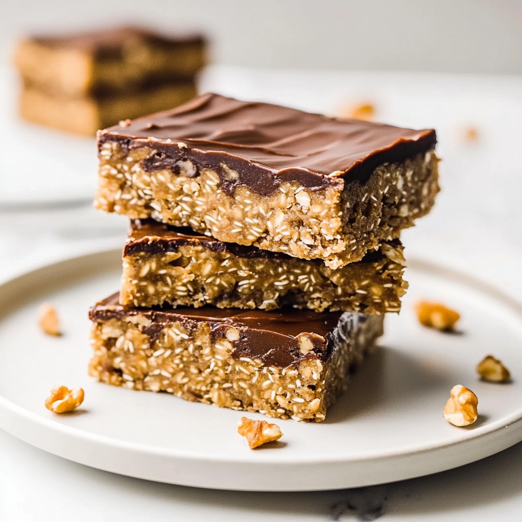 Recipe preparation for Peanut Butter Quinoa Protein Bars