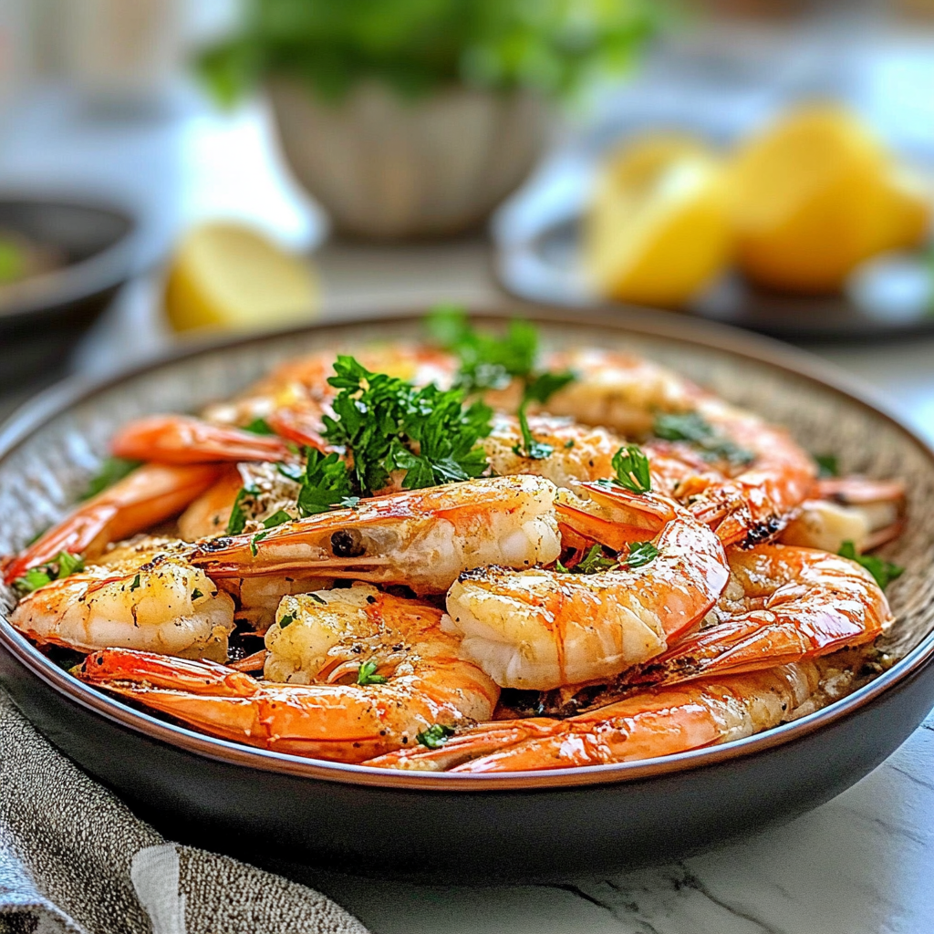 Recipe preparation for Juicy Shrimp Recipe