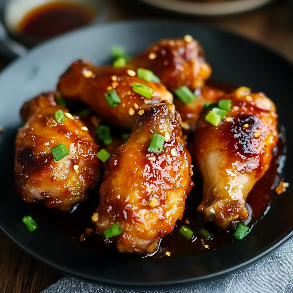 Recipe preparation for Hot Honey BBQ Chicken Drumsticks