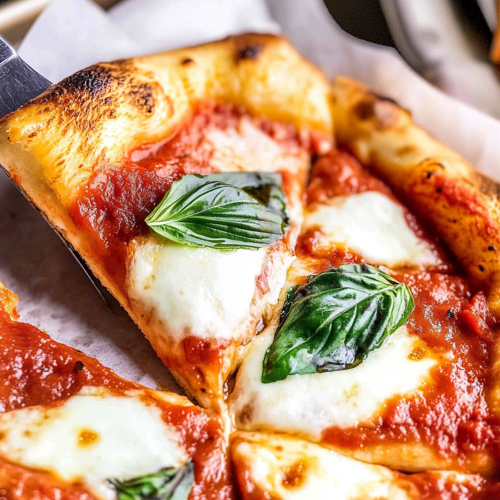 Recipe preparation for Classic Margherita Pizza