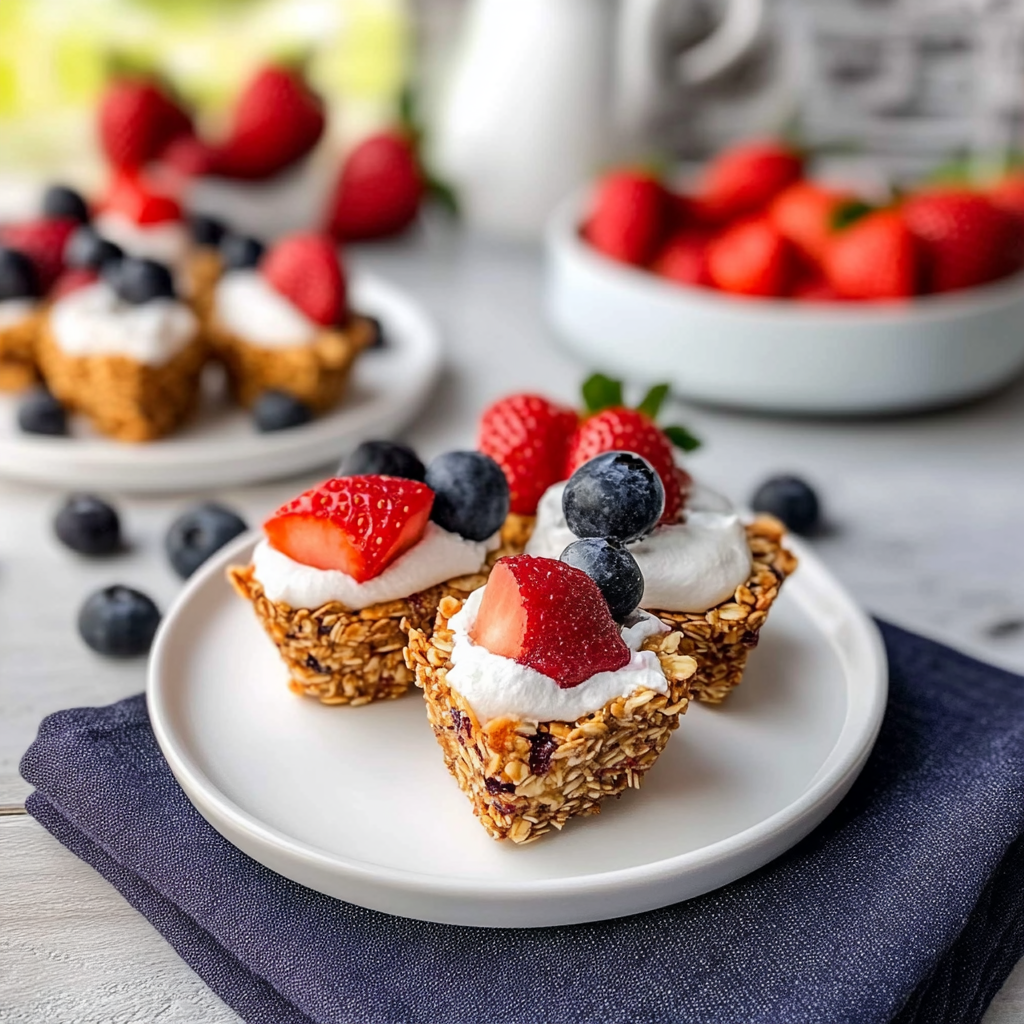 Recipe preparation for Berry Granola Bites