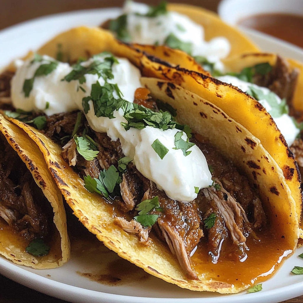 Recipe preparation for Birria Tacos with Consomme