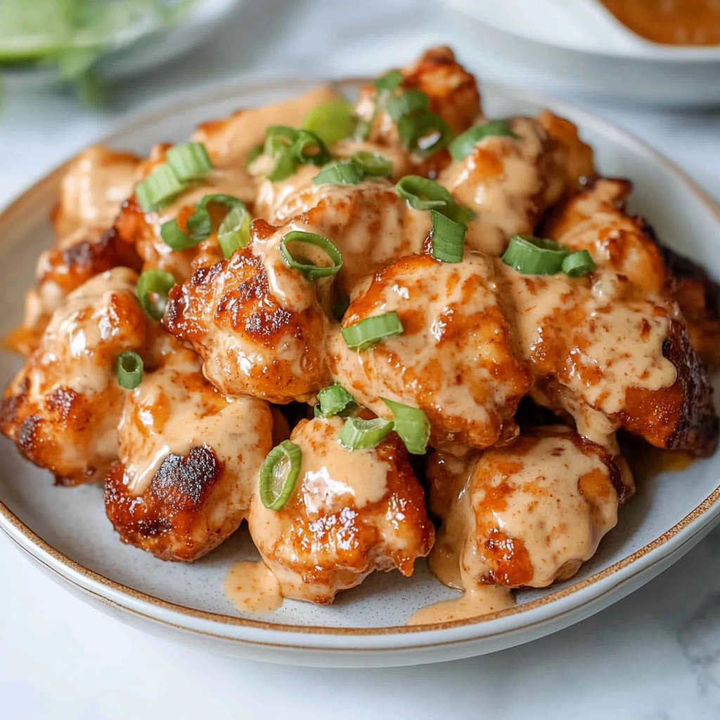 Recipe preparation for Bang Bang Chicken