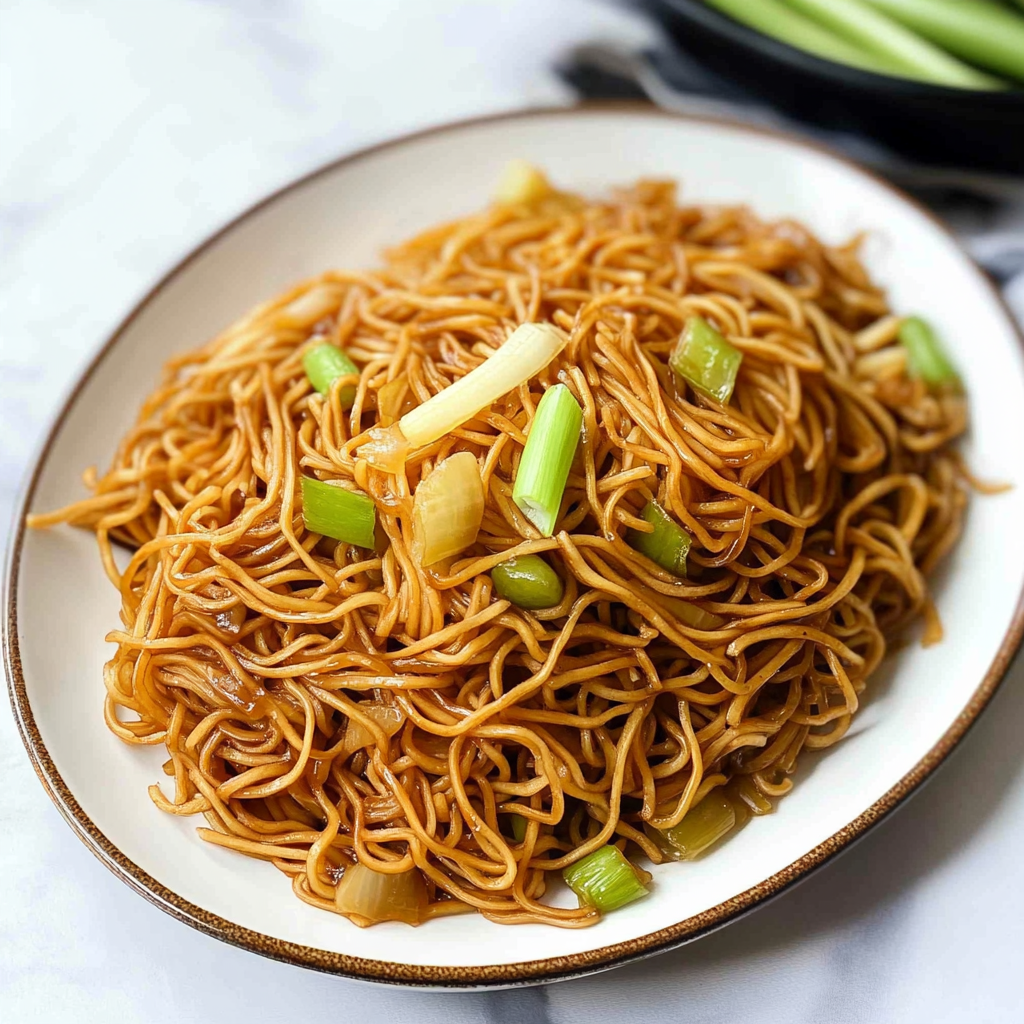 Recipe preparation for Panda Express Chow Mein