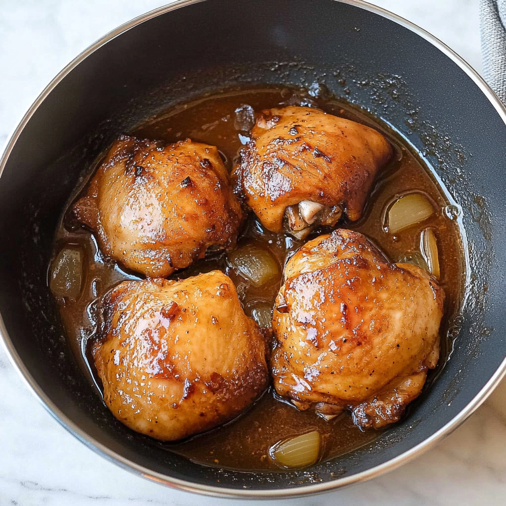 Recipe preparation for Chicken Adobo