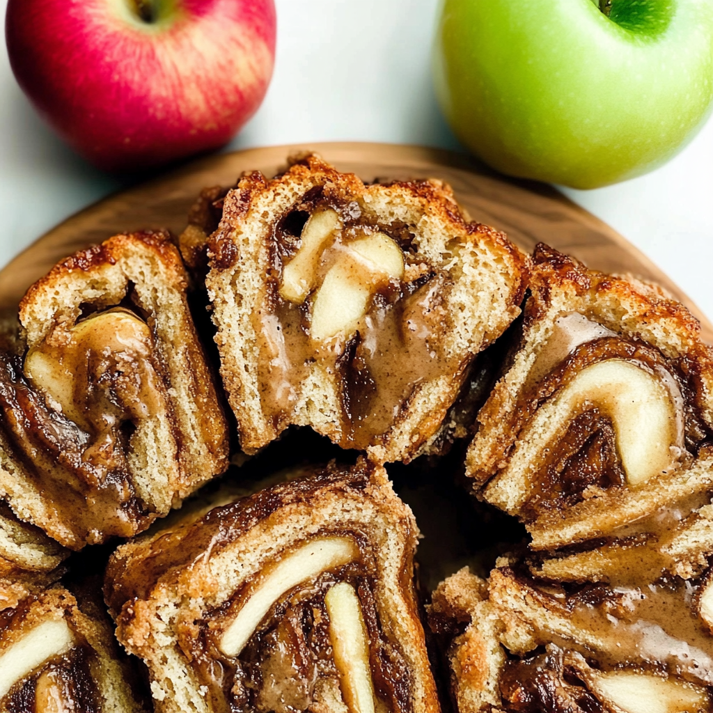 Recipe preparation for Apple Cinnamon Babka