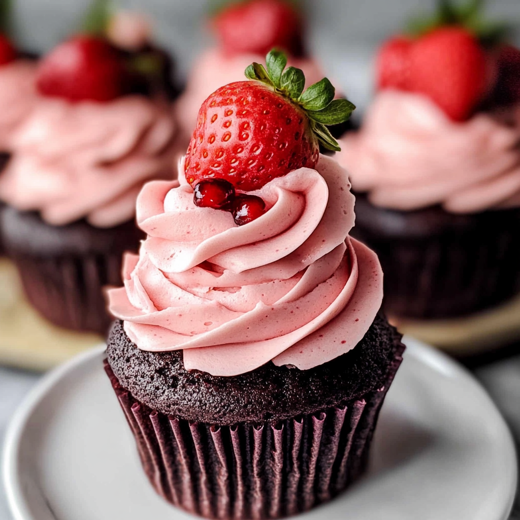 Recipe preparation for Strawberry Buttercream Frosting Recipe