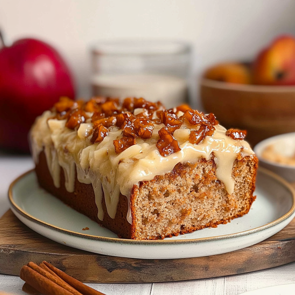 Recipe preparation for Apple Bread