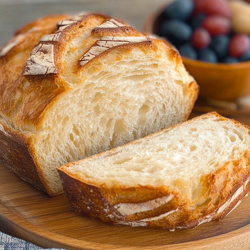 Recipe preparation for Sourdough Bread