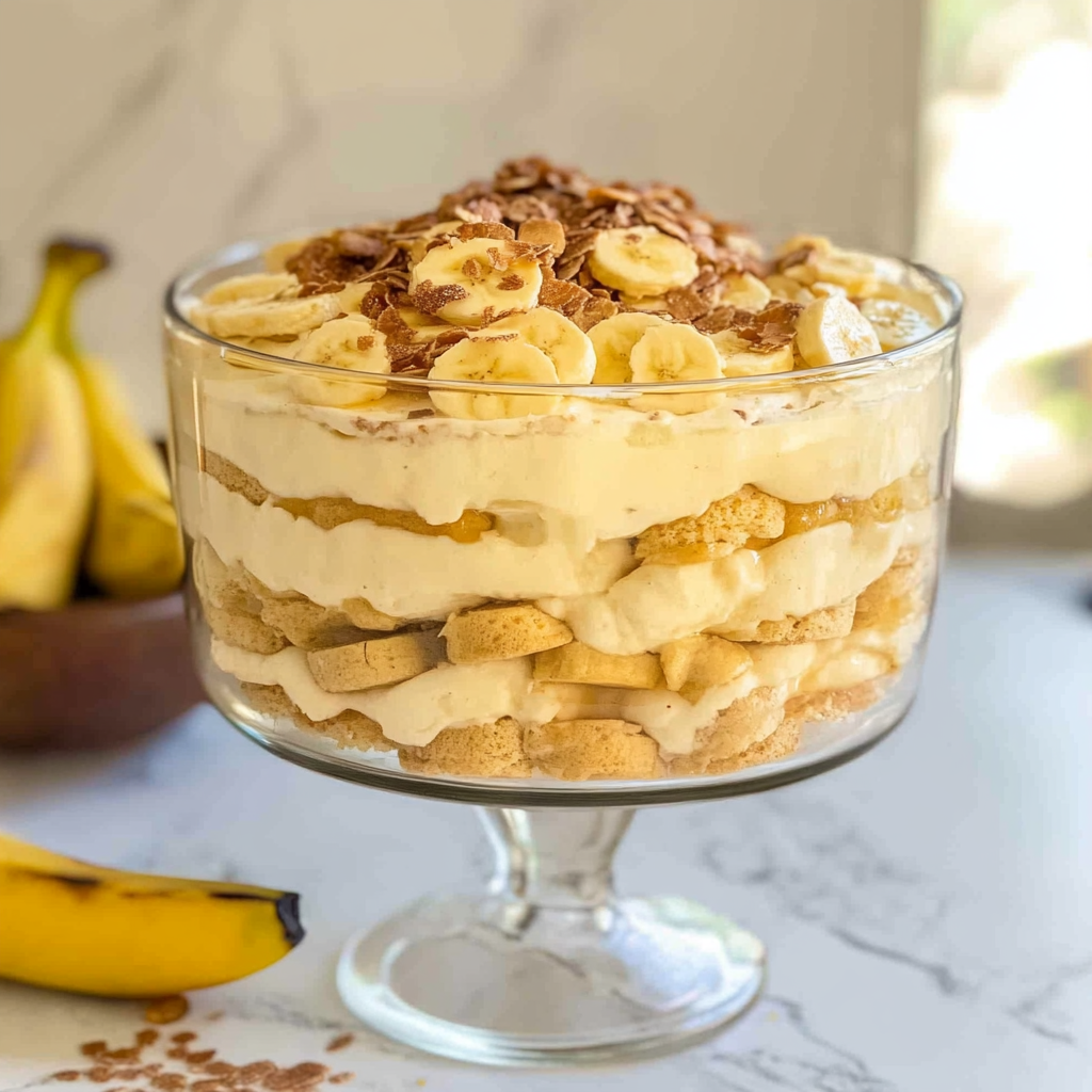 Recipe preparation for southern banana pudding