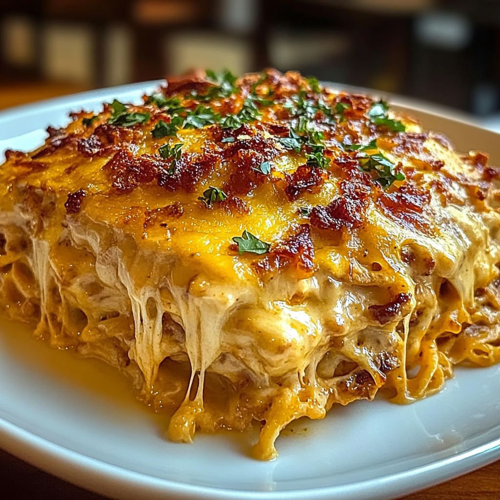 Recipe preparation for Spicy Southern Cheesy Chicken