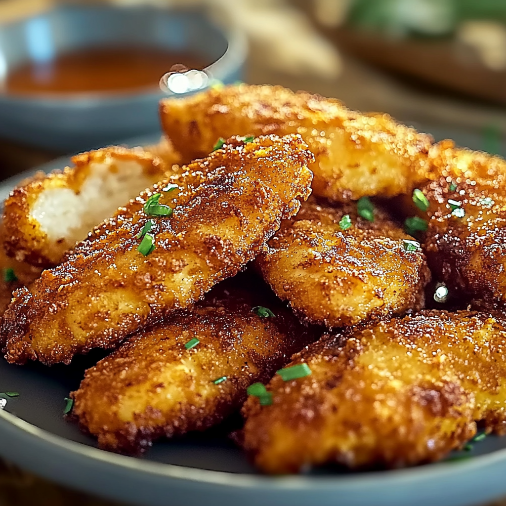 Recipe preparation for Easy Crack Chicken Tenders