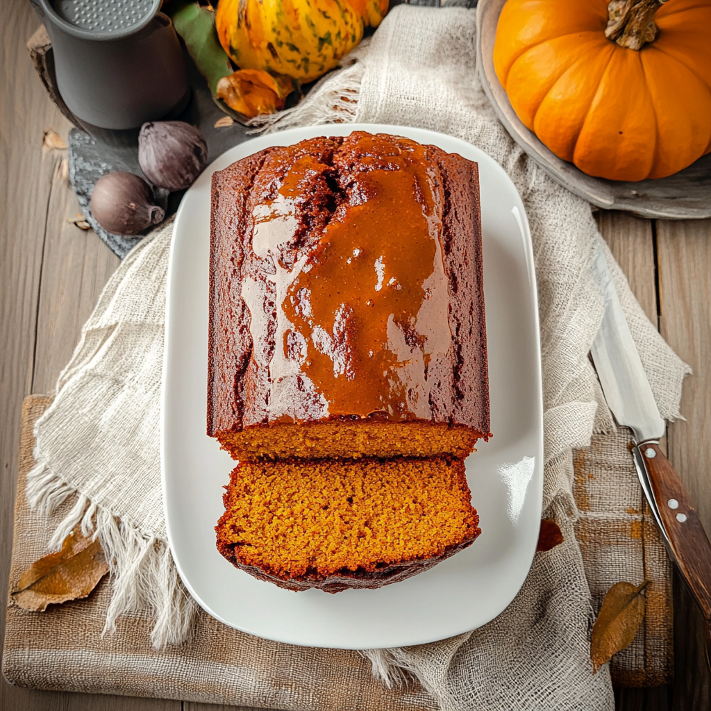 Recipe preparation for Pumpkin Bread