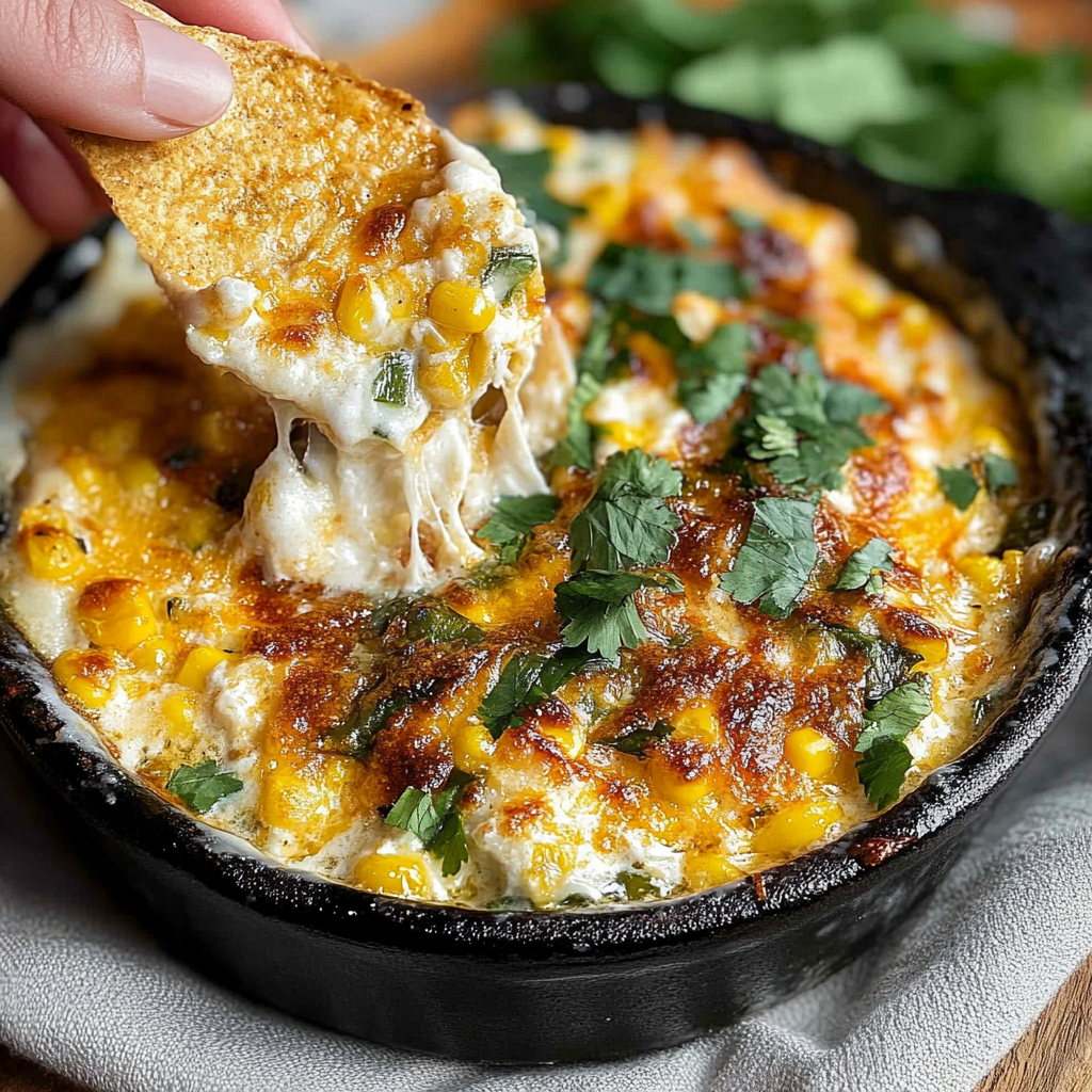 Recipe preparation for Mexican Street Corn Dip