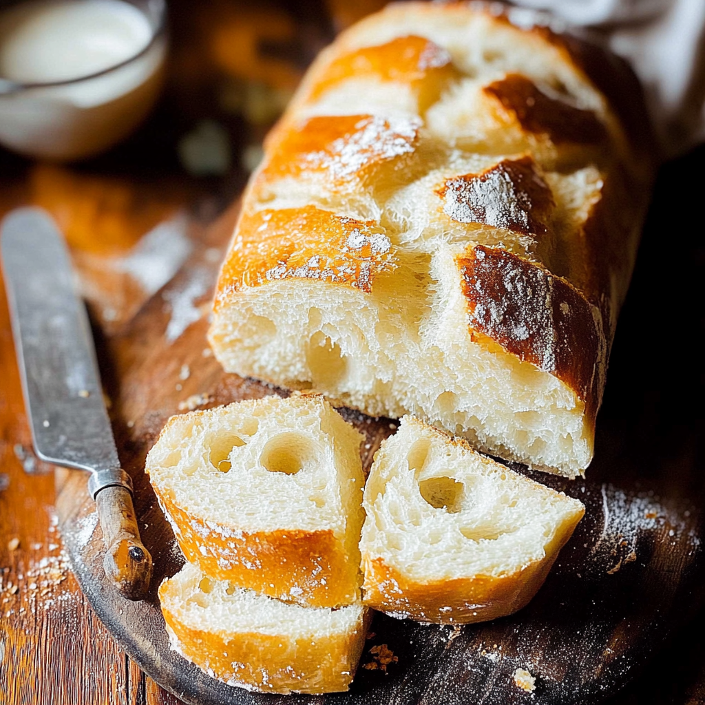 Recipe preparation for French Bread