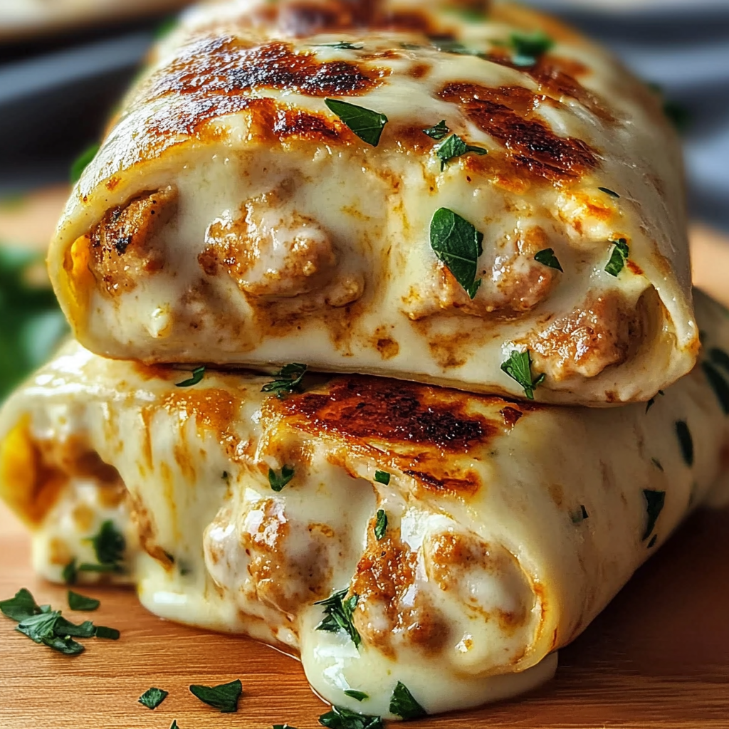 Recipe preparation for Ooey Gooey Cheesy Garlic Chicken