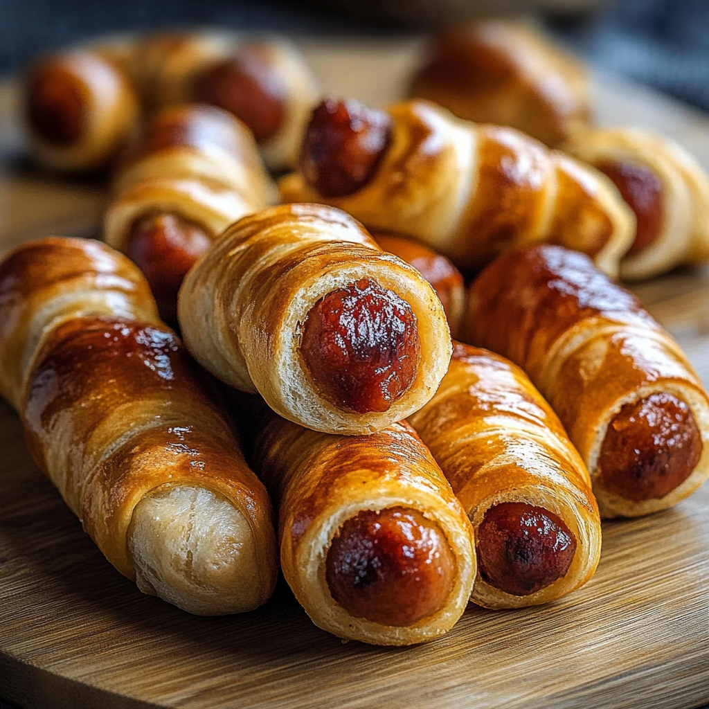 Recipe preparation for Pigs in a Blanket Smokies