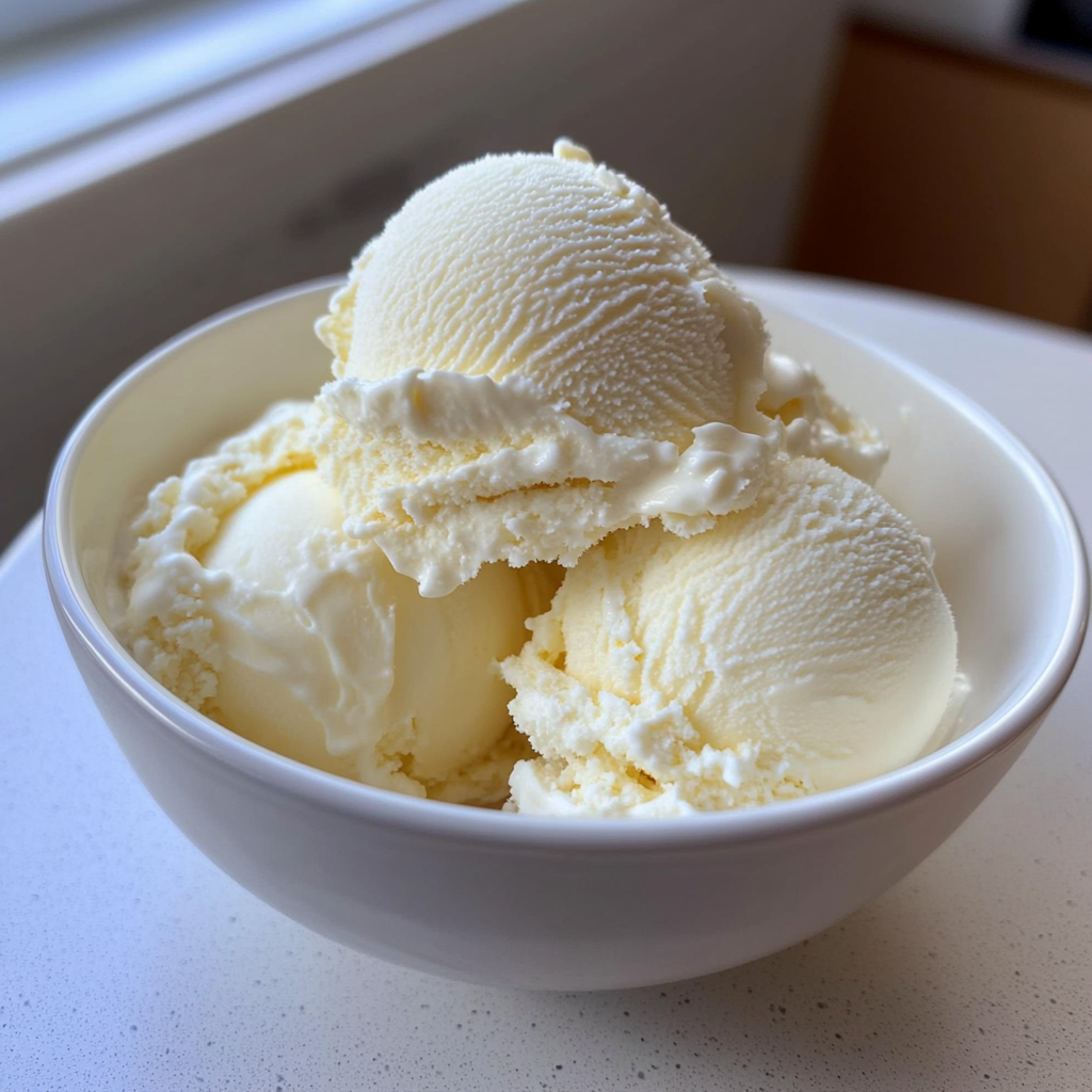 Recipe preparation for Cottage Cheese Ice Cream