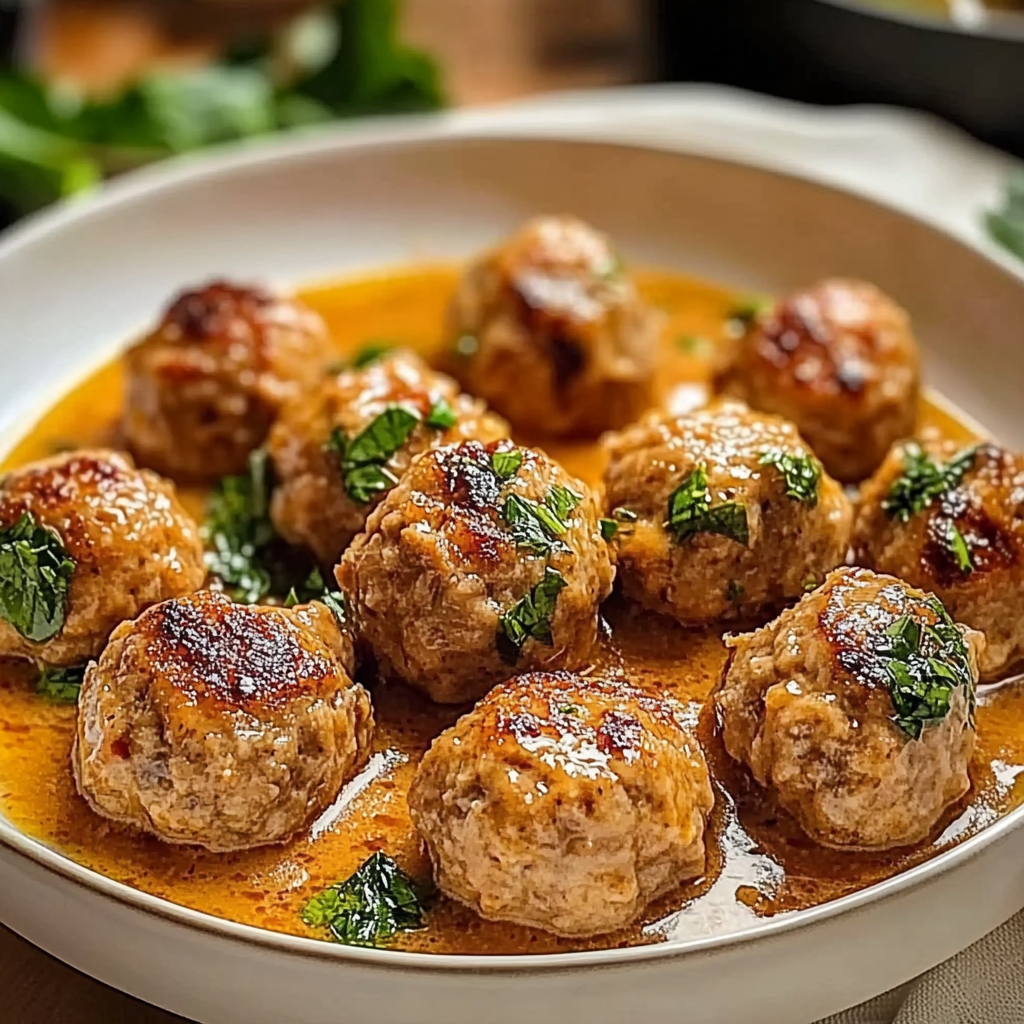 Recipe preparation for Marry Me Chicken Meatballs: A Comforting and Romantic Dish for Every Occasion