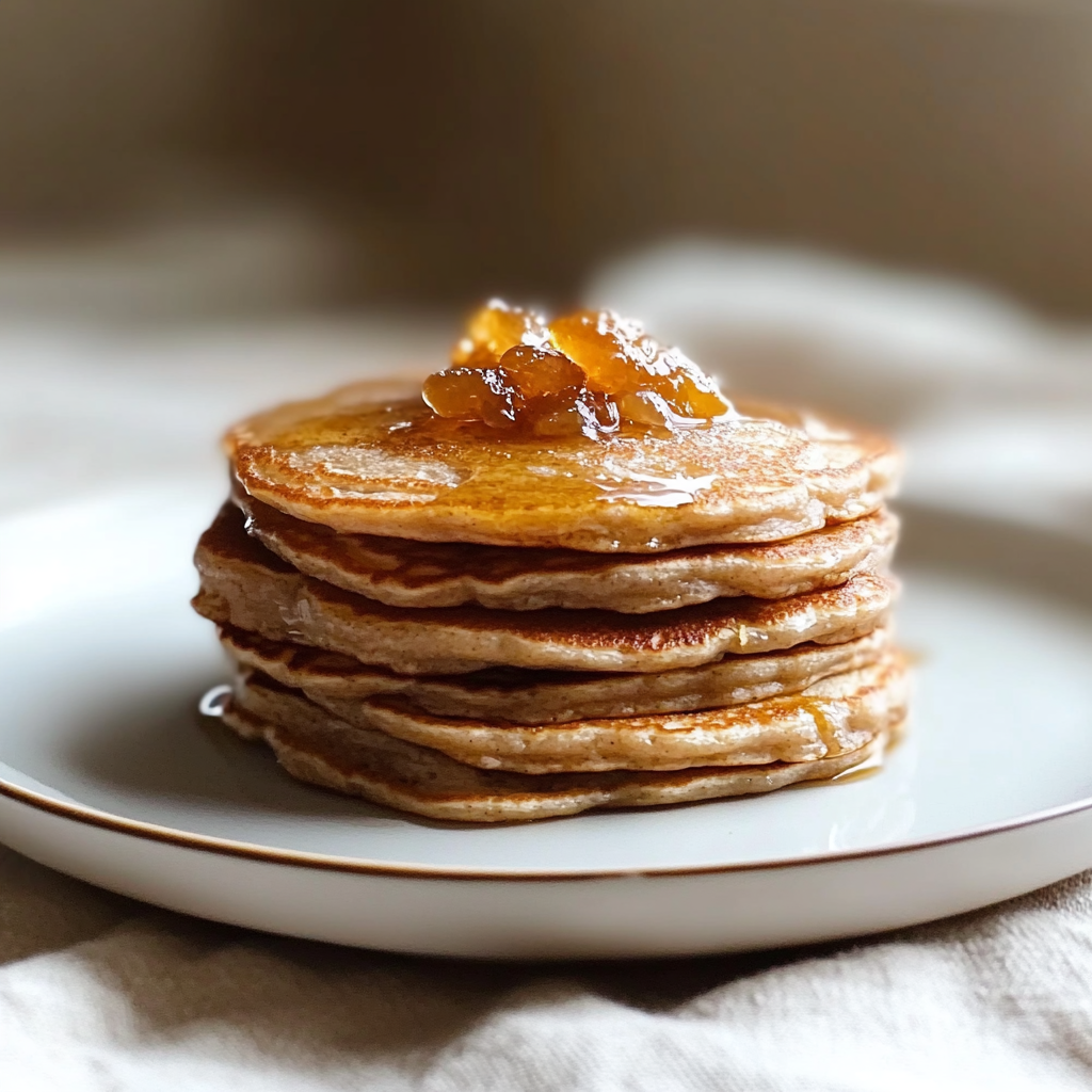 Recipe preparation for Cinnamon Brown Sugar Pancakes