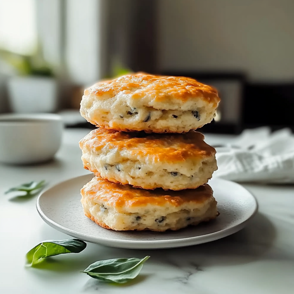 Recipe preparation for High-Protein Breakfast Biscuits