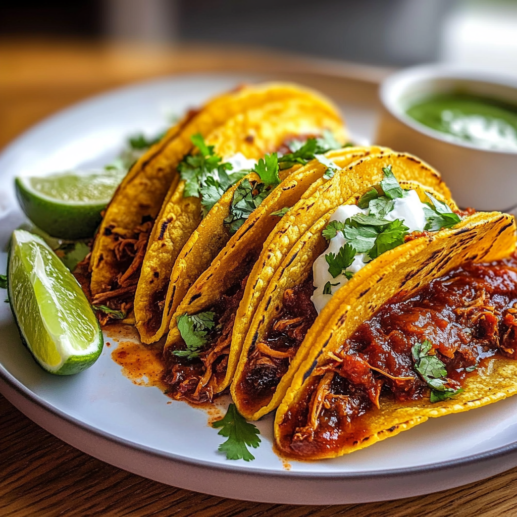 Recipe preparation for Birria Tacos Recipe with 8-Hour Tender