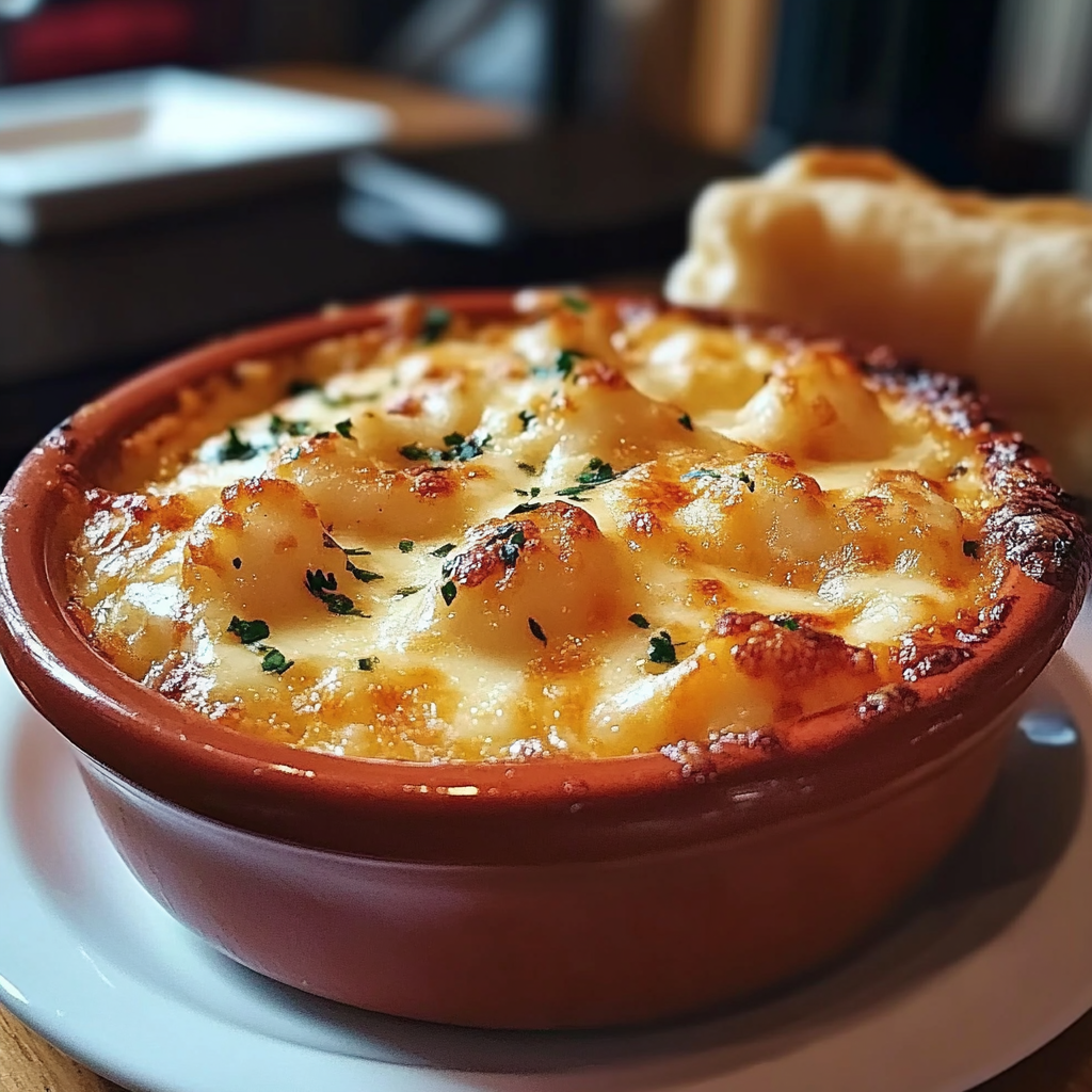 Recipe preparation for Seafood Gratin
