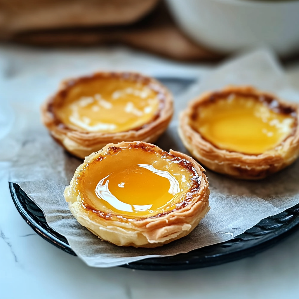 Recipe preparation for Hong Kong Egg Tarts (Dan Tat)