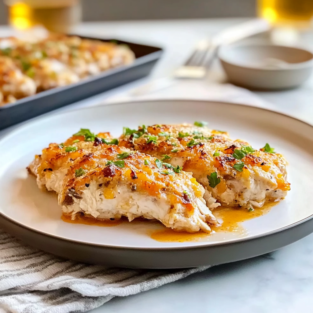 Recipe preparation for Million Dollar Chicken Recipe