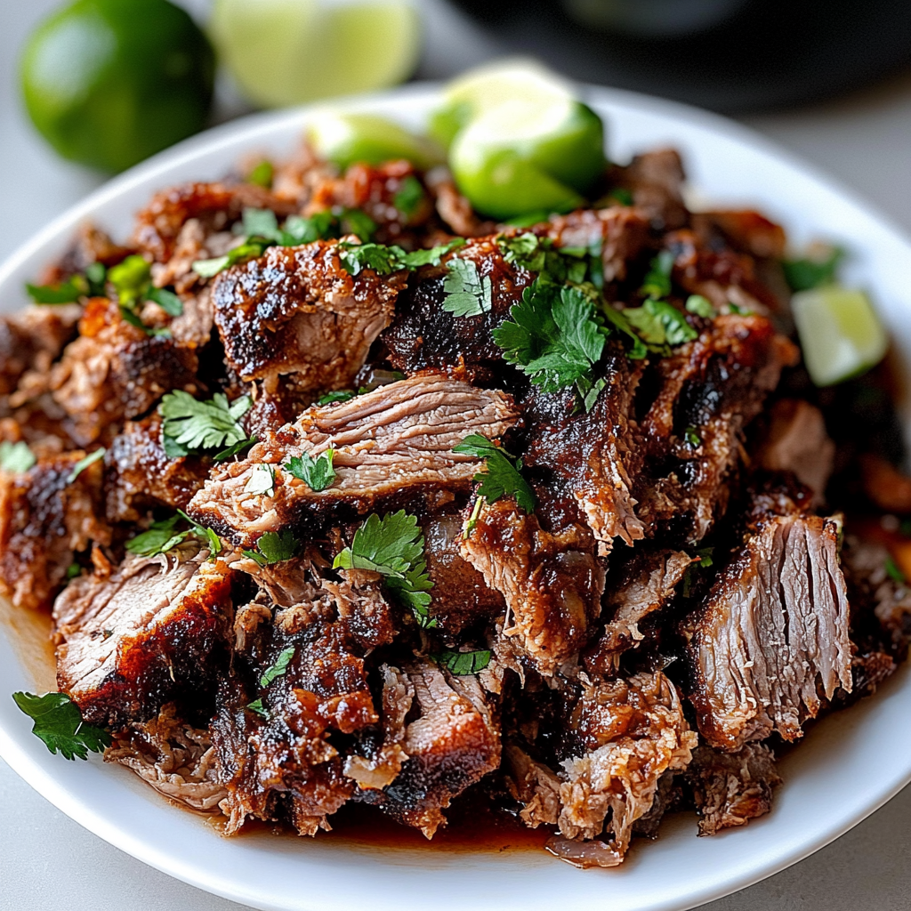 Recipe preparation for Carnitas Crockpot