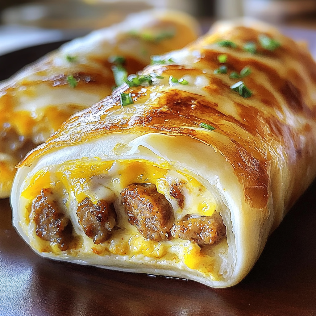 Recipe preparation for Sausage Egg Cheese
