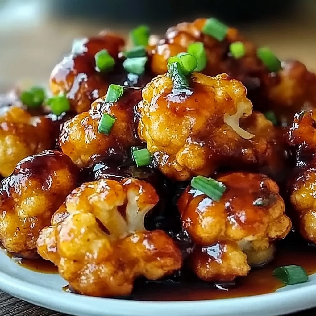 Recipe preparation for Maple Sriracha Cauliflower