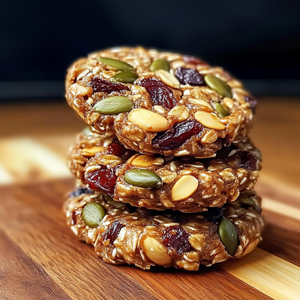Recipe preparation for Healthy Nut & Seed Energy Cookies