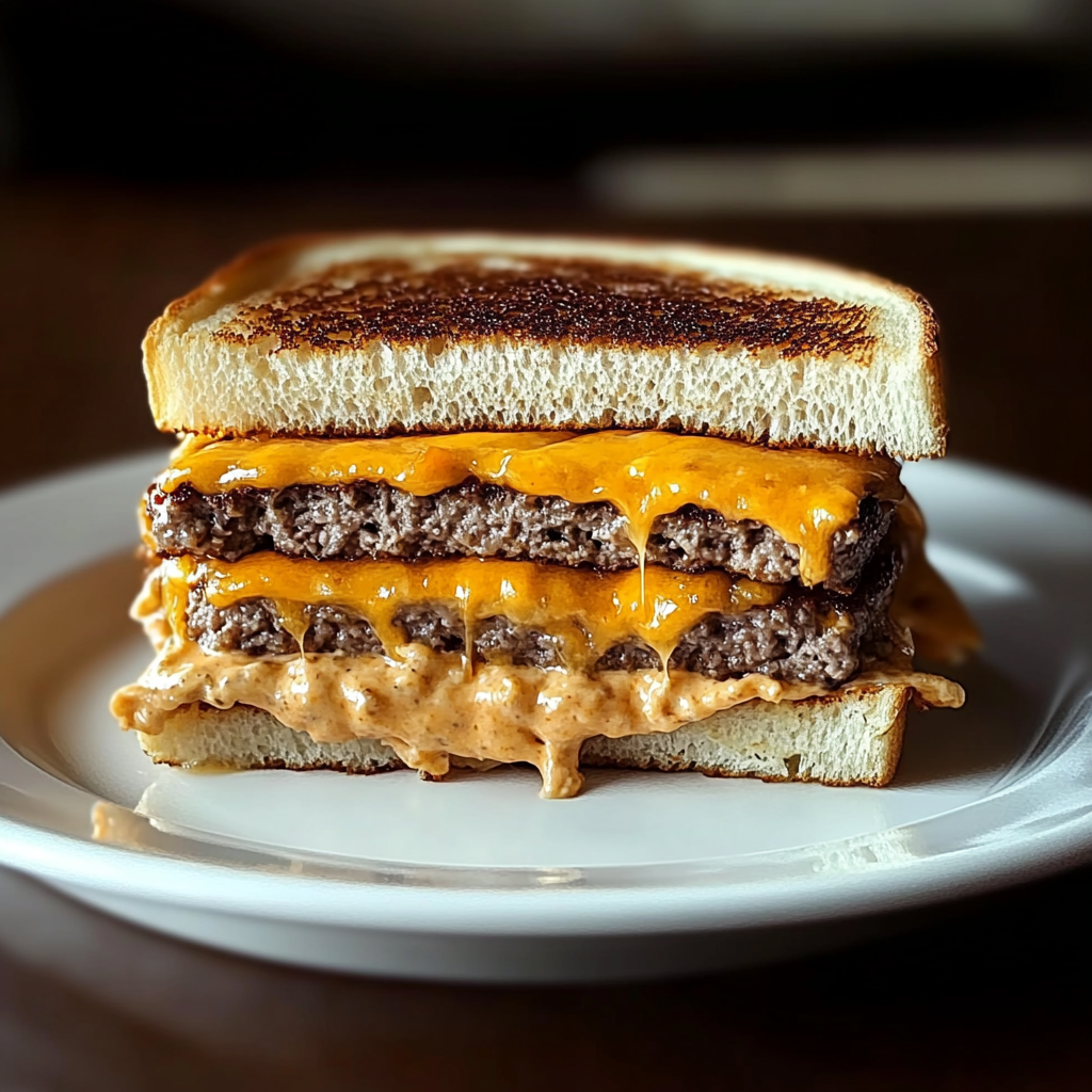 Recipe preparation for Classic Patty Melt