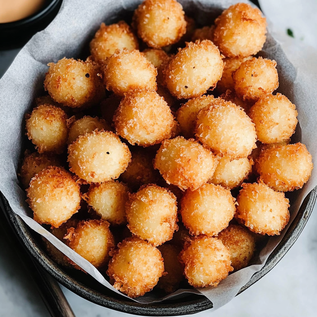 Recipe preparation for Fried Cheese Curds