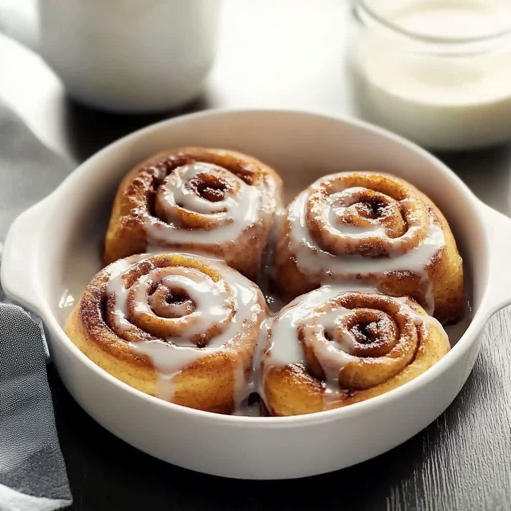 Recipe preparation for Cozy Protein Cinnamon Rolls