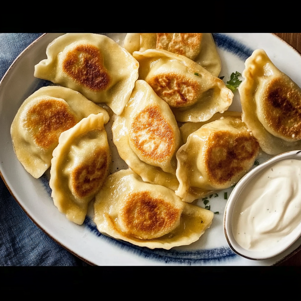 Recipe preparation for Grandma's Polish Pierogies