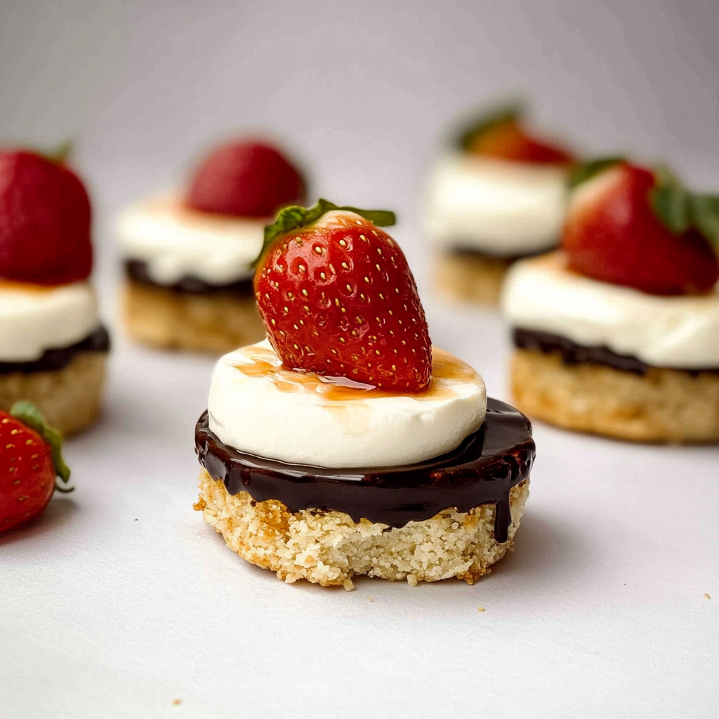 Recipe preparation for No-Bake Mini Cheesecakes