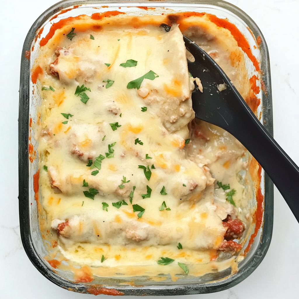 Recipe preparation for Instant Pot Breakfast Enchiladas
