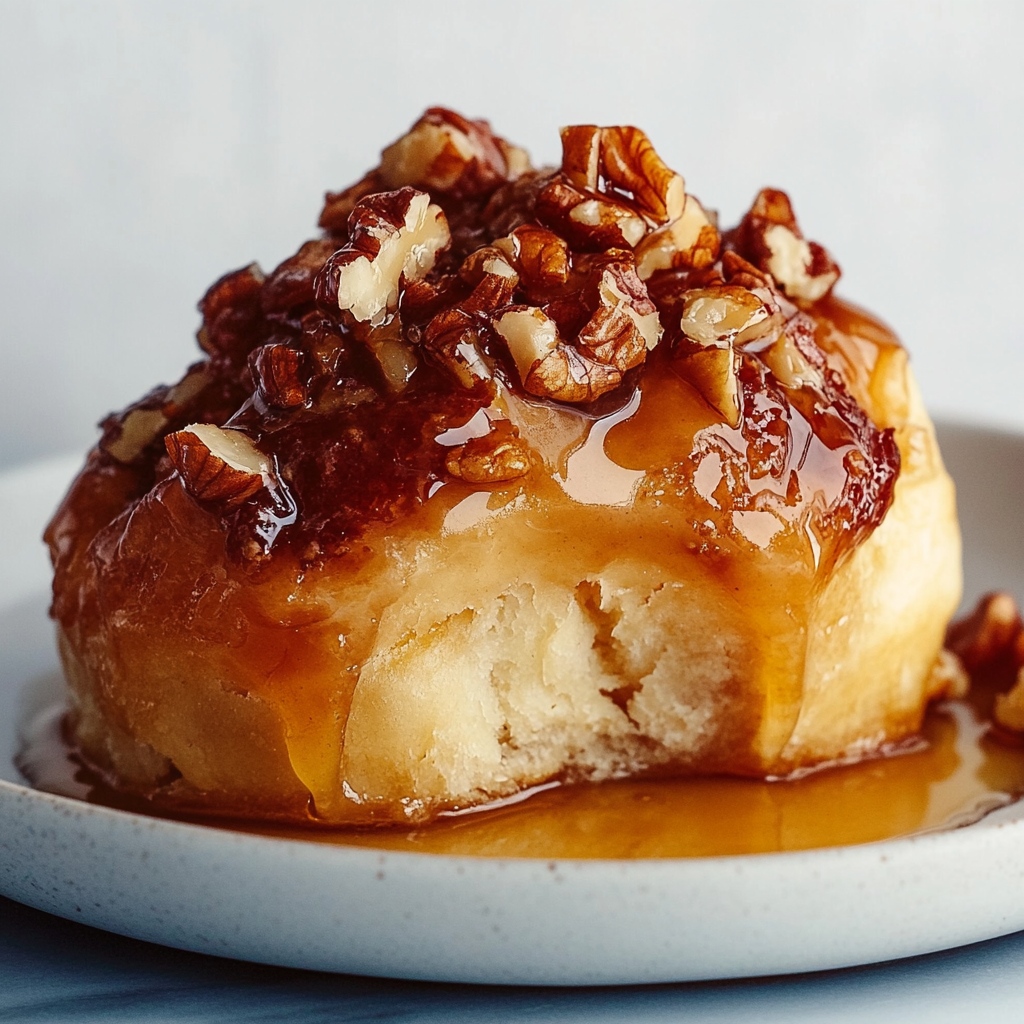 Recipe preparation for Maple-Walnut Sticky Buns