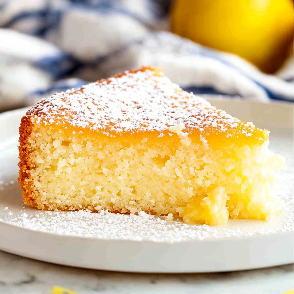 Recipe preparation for Italian Lemon-Ricotta Cake