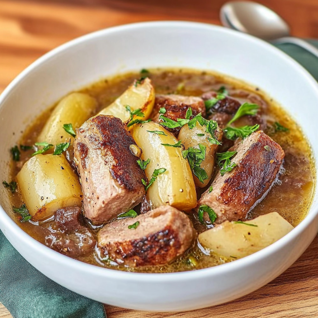 Recipe preparation for Dublin Coddle