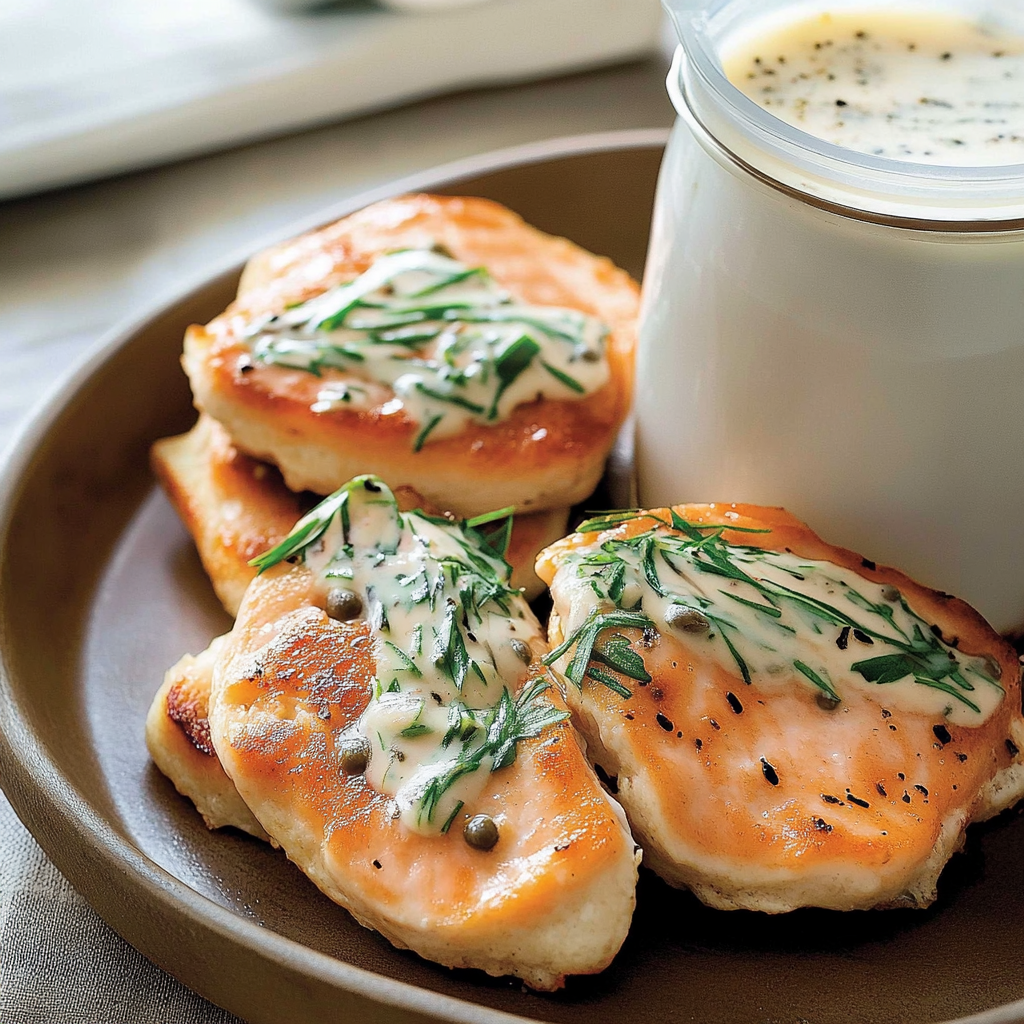 Recipe preparation for Smoked Trout & Caper Rounds