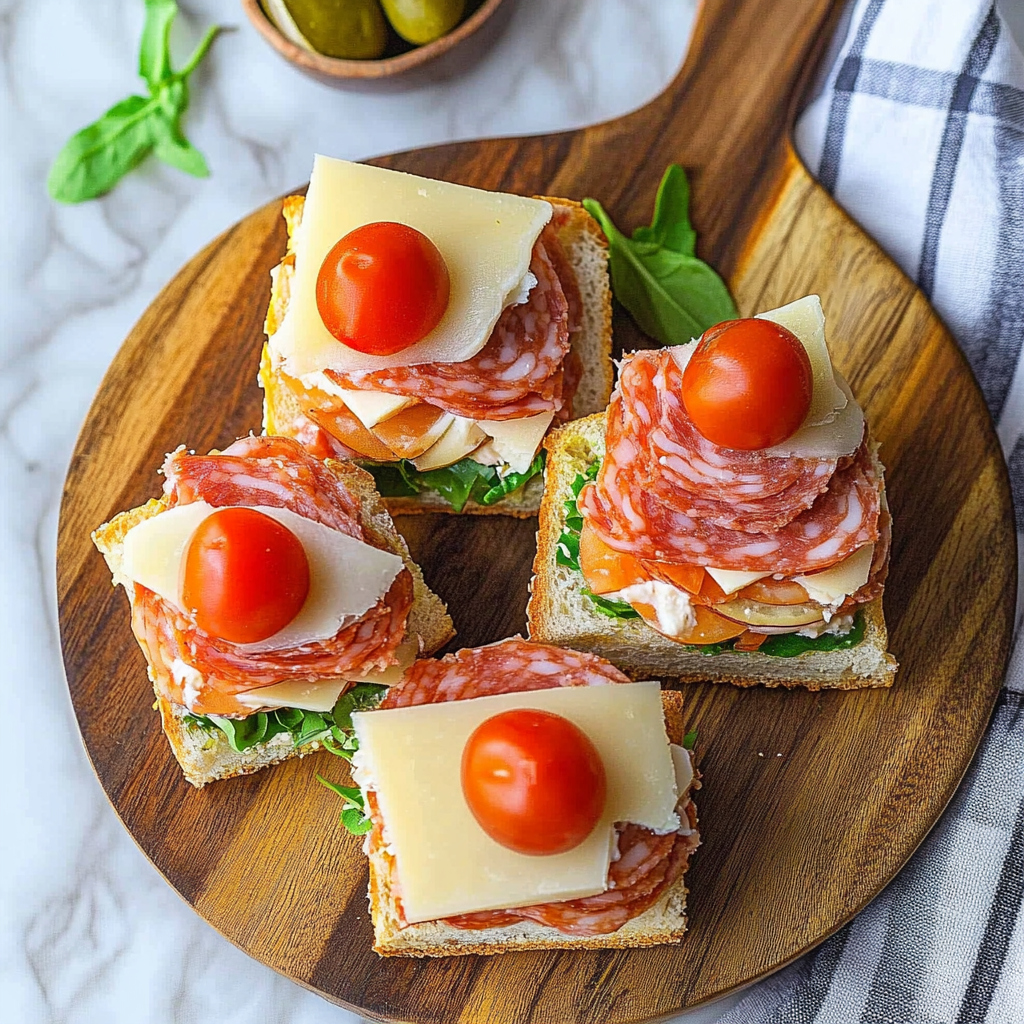 Recipe preparation for Tea Club Sandwiches