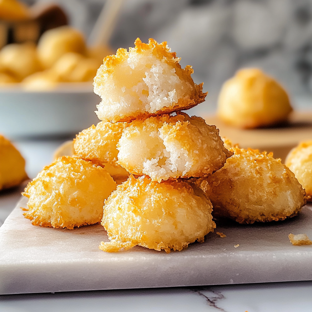 Recipe preparation for Coconut Macaroons