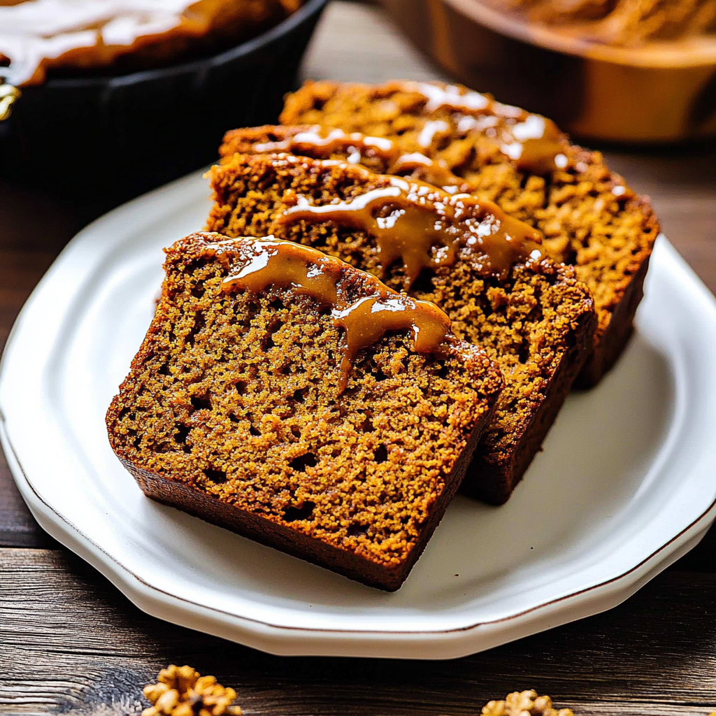 Recipe preparation for Pumpkin Bread