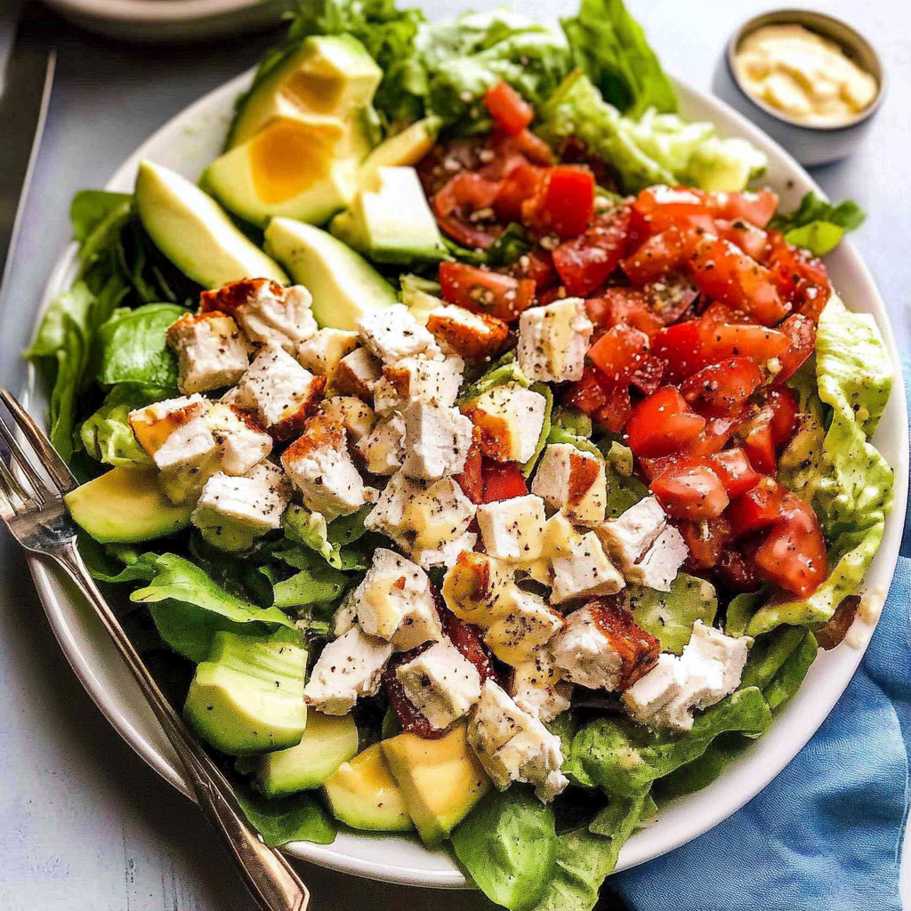 Recipe preparation for Cobb Salad