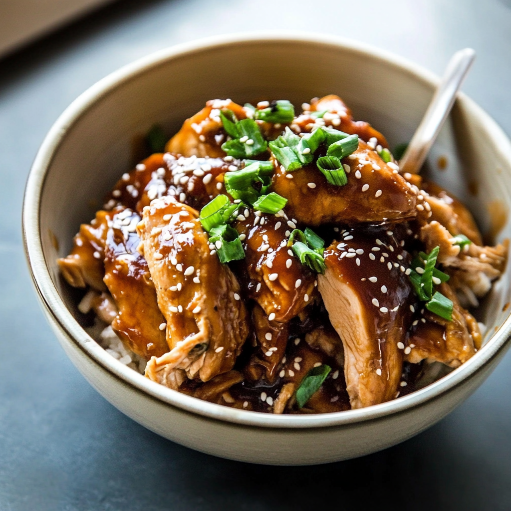 Recipe preparation for Slow Cooker Teriyaki Chicken