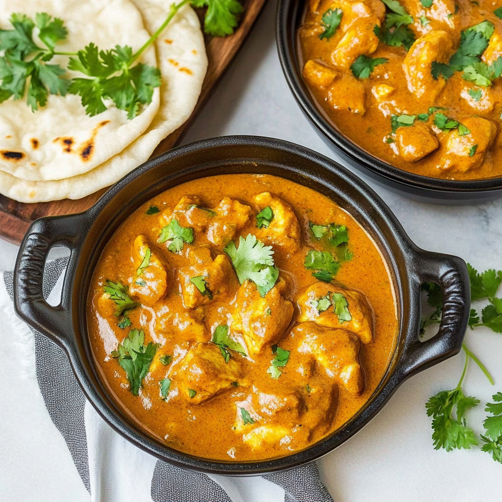 Recipe preparation for Slow Cooker Butter Chicken